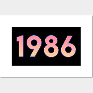 1986 Posters and Art